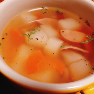 かぶの中華スープ